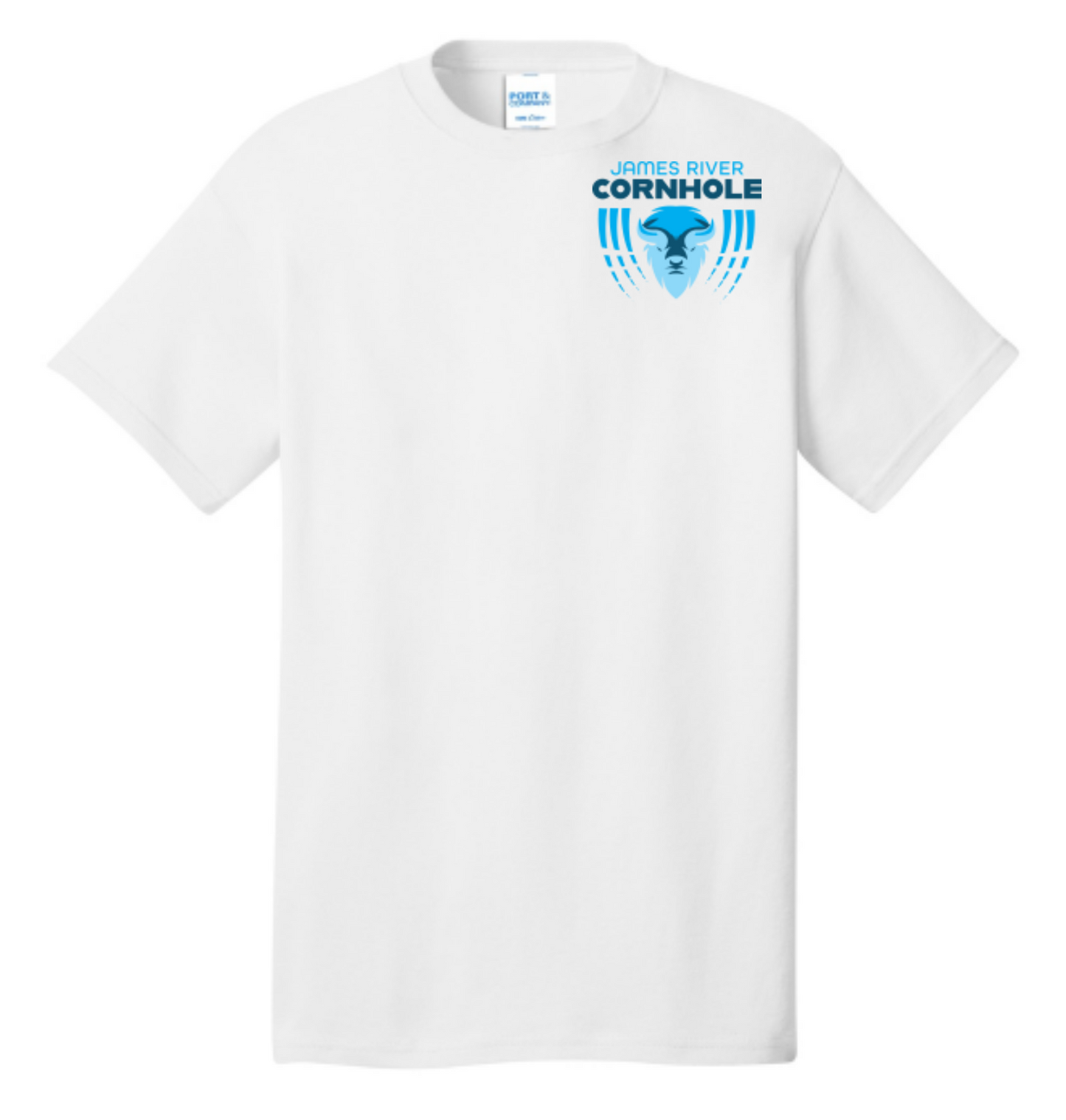 White - front