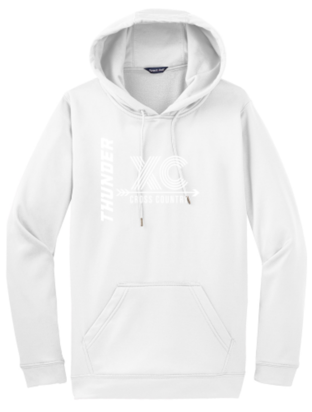 White - front