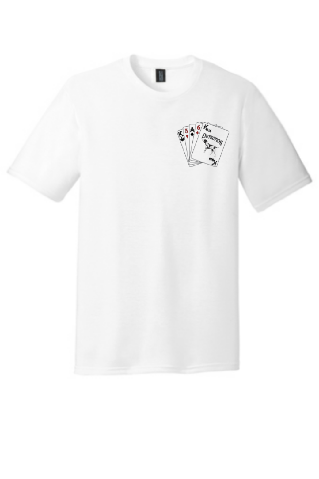 White - front