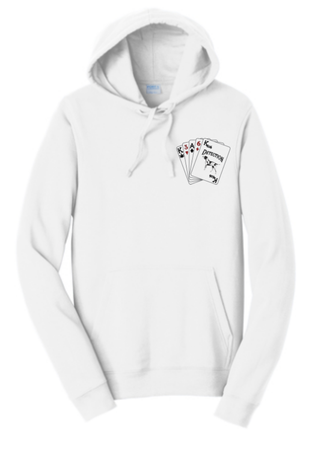 White - front