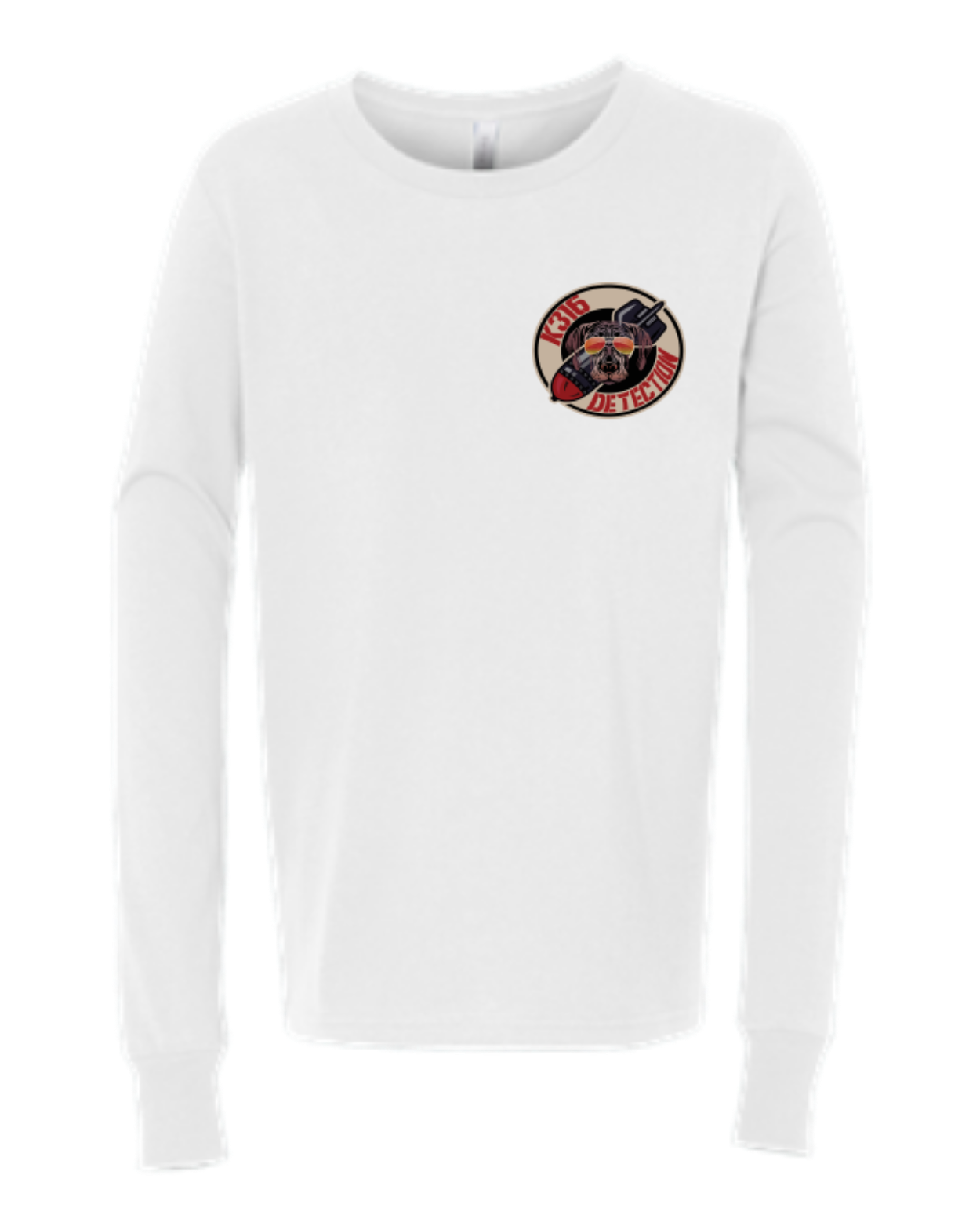 White - front